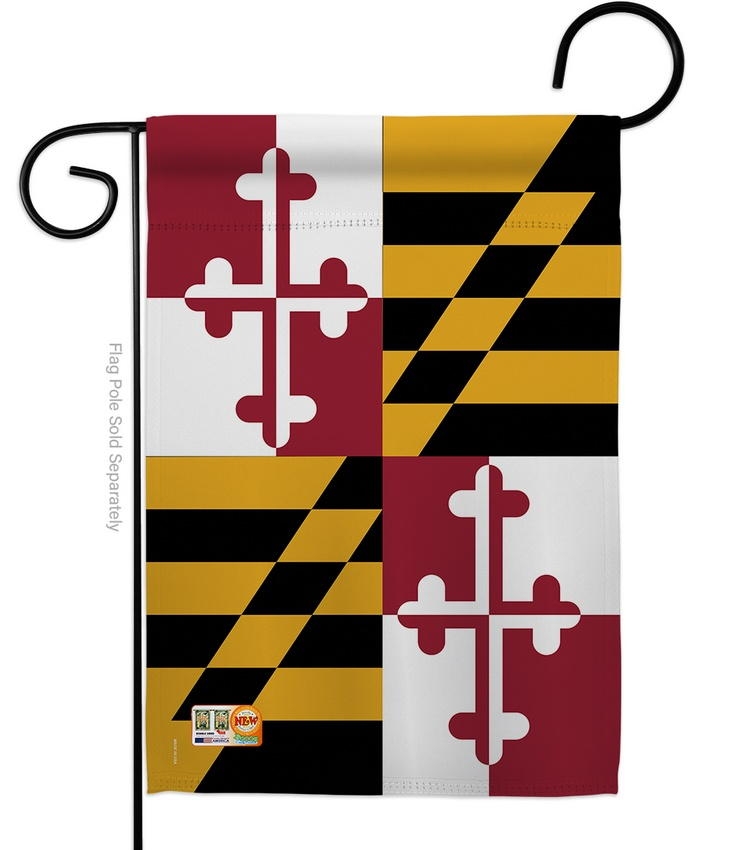 Maryland Decorative Garden Flag