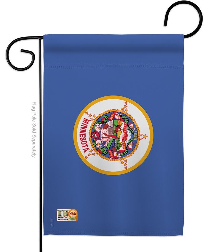 Minnesota Decorative Garden Flag