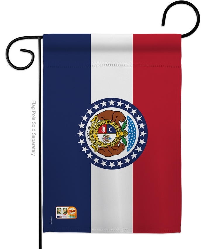 Missouri Decorative Garden Flag