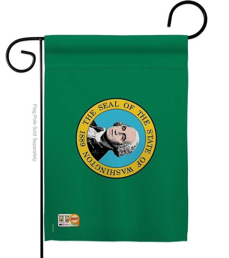 Washington Decorative Garden Flag