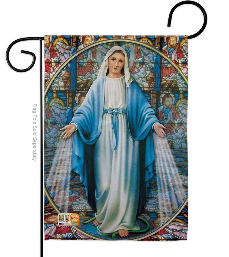 Our Lady Of Grace Garden Flag