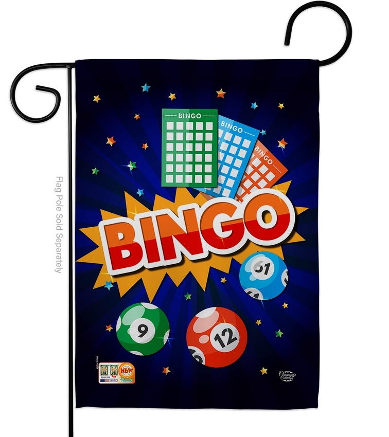 Bingo Blast Garden Flag