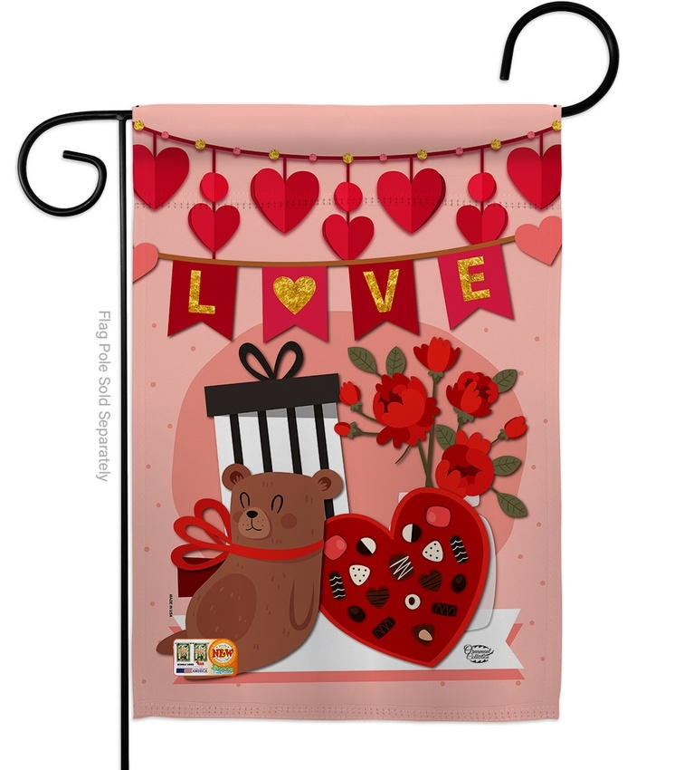 Valentine Sweet Moment Garden Flag