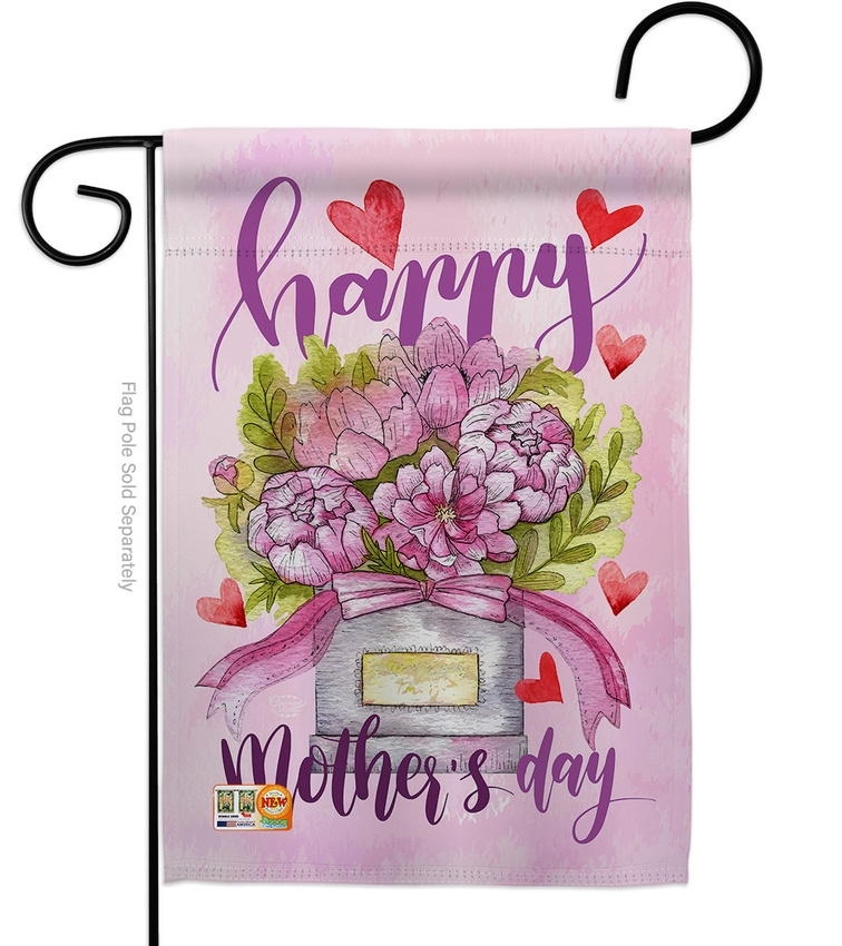 Mommy Love You Garden Flag