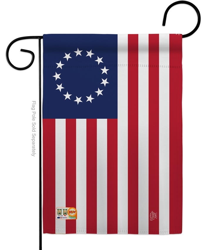 Betsy Ross Decorative Garden Flag