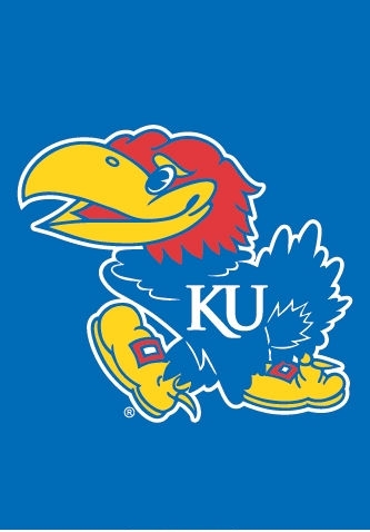 Kansas Jayhawks Garden Window Flag 15" x 10.5"