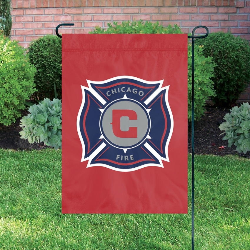 Chicago Fire Premium Garden Flag