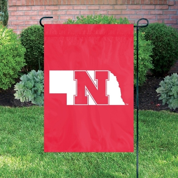 Nebraska Cornhuskers Premium Garden Flag