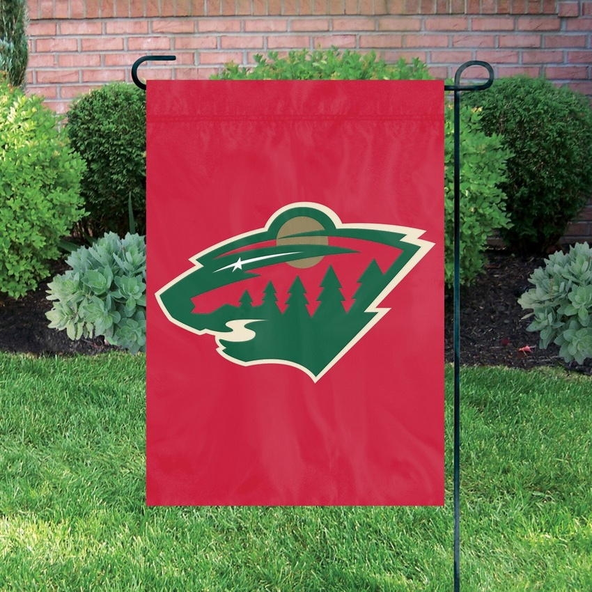 Minnesota Wild Premium Garden Flag