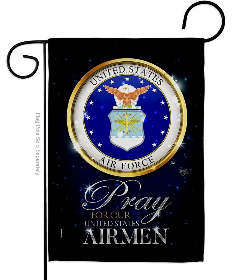 Pray United States Airmen Garden Flag