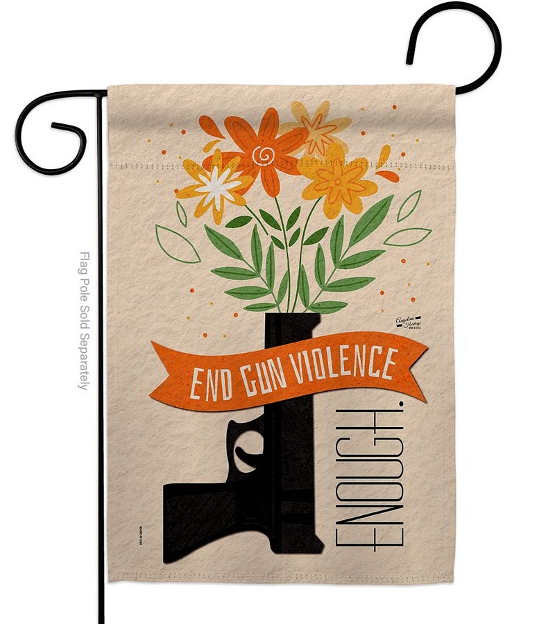 End Gun Violence Garden Flag