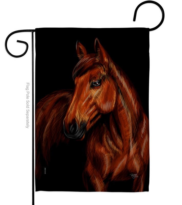 Horse Decorative Garden Flag