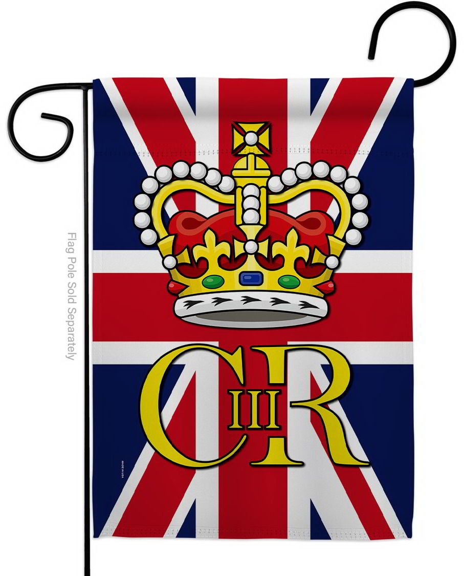 CR III Garden Flag