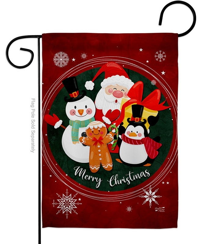 Holidays Friends Garden Flag