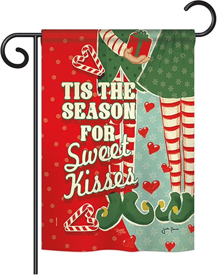 Season Sweet Kisses Garden Flag