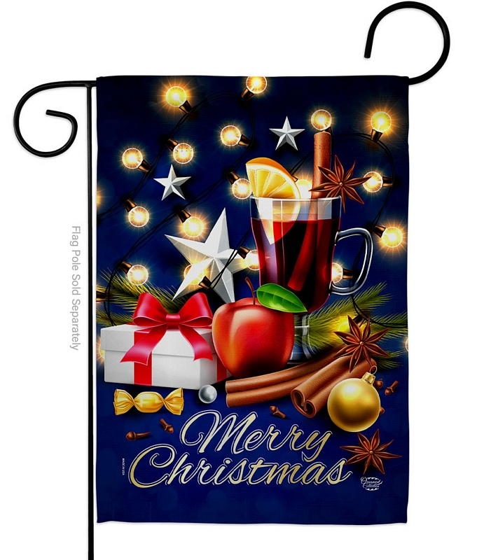 Christmas Wishes Decorative Garden Flag