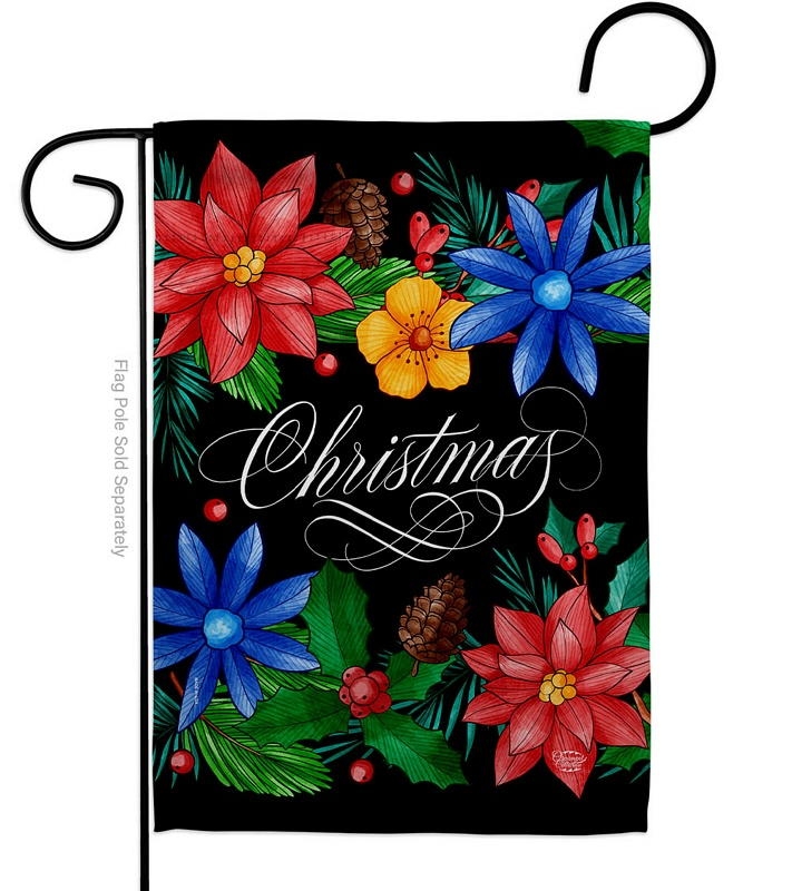 Christmas Bouquet Garden Flag