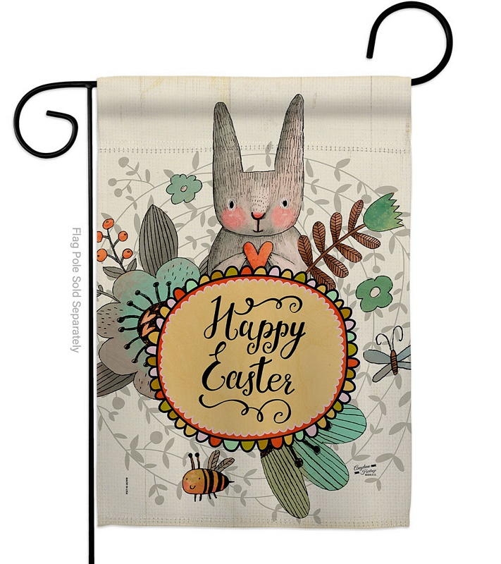 Very Happy Easter Garden Flag