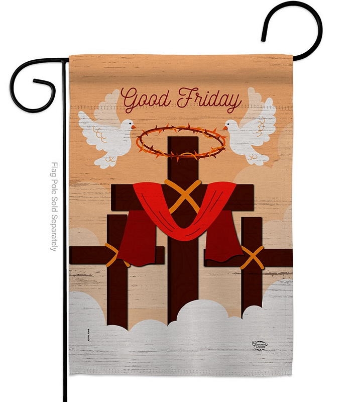 The Good Friday Garden Flag