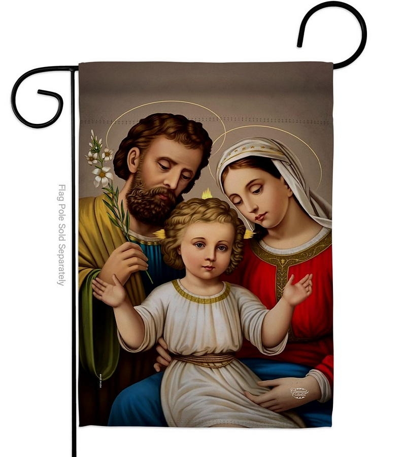 Holy Family Garden Flag