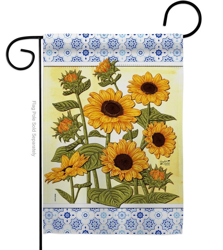 Sunflowers Decorative Garden Flag