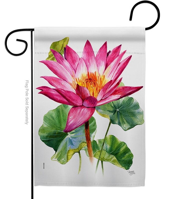 Lotus Garden Flag