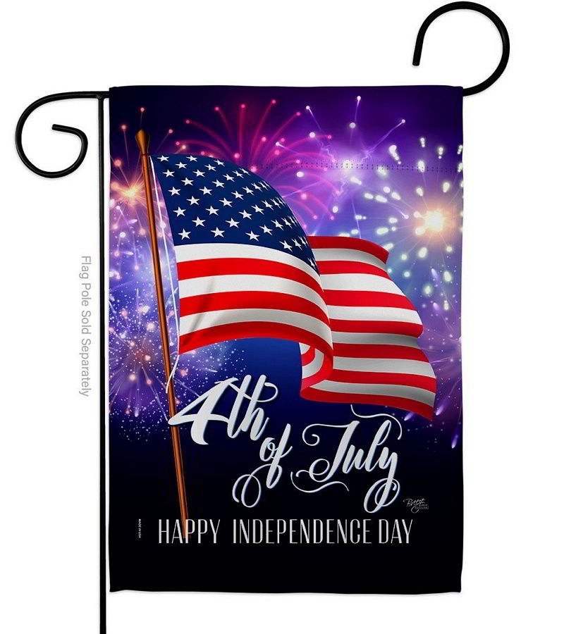 4th Of July Decorative Garden Flag