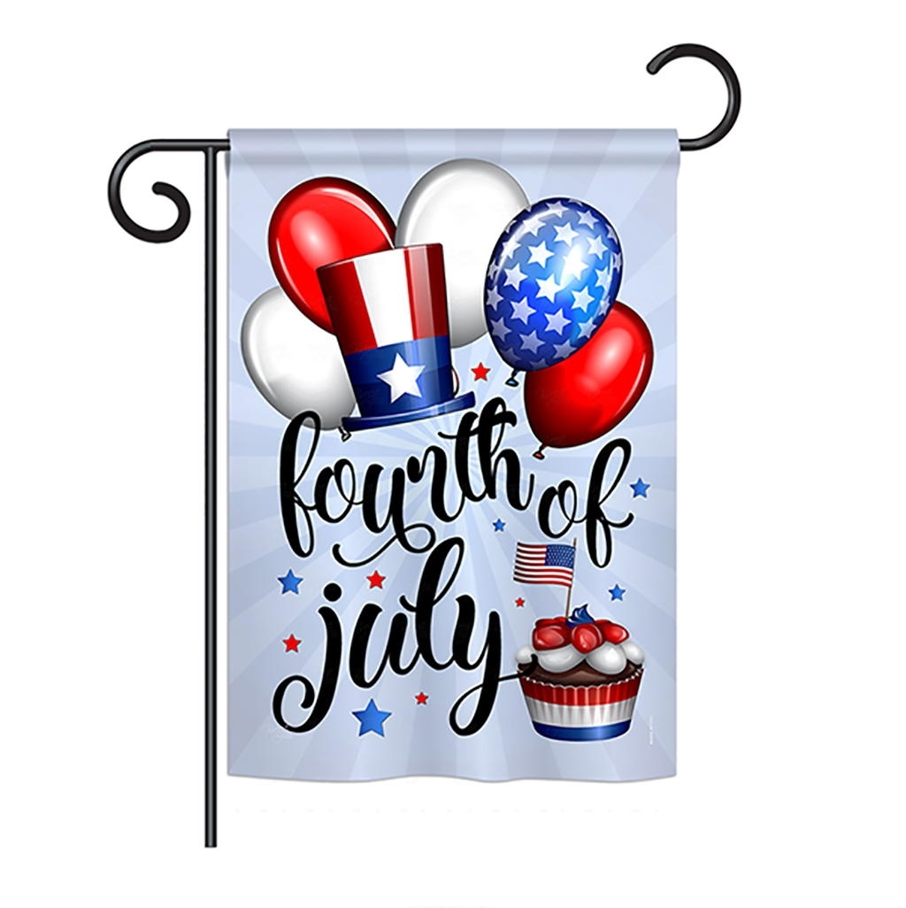 Celebrate Fourth Of July Garden Flag