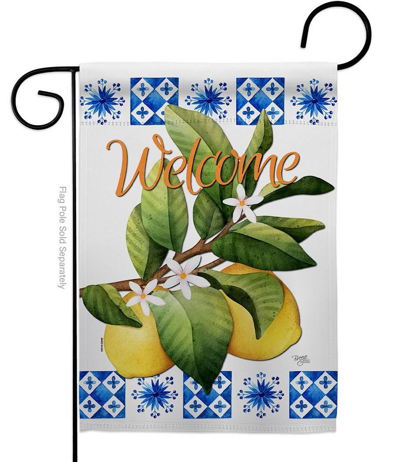 Lemons Garden Flag