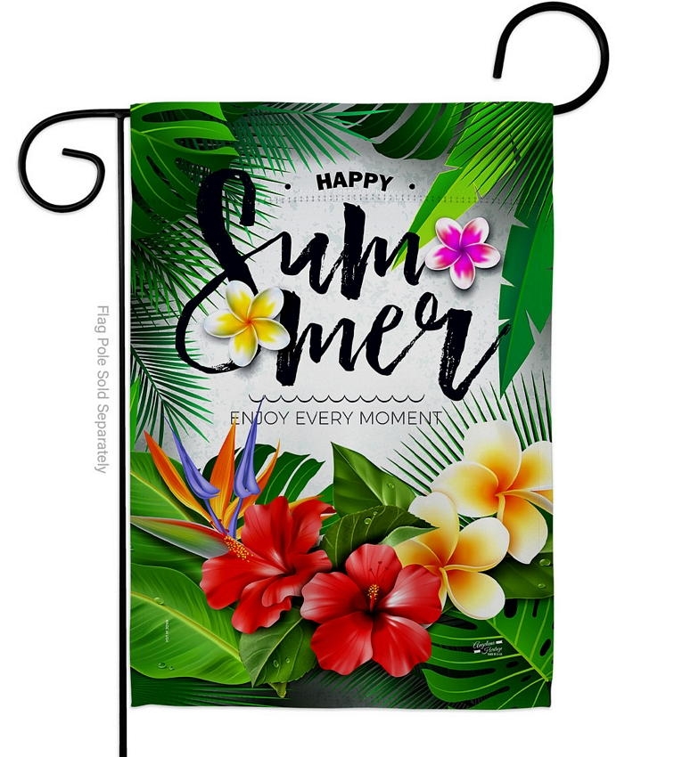 Enjoy Every Moment Garden Flag