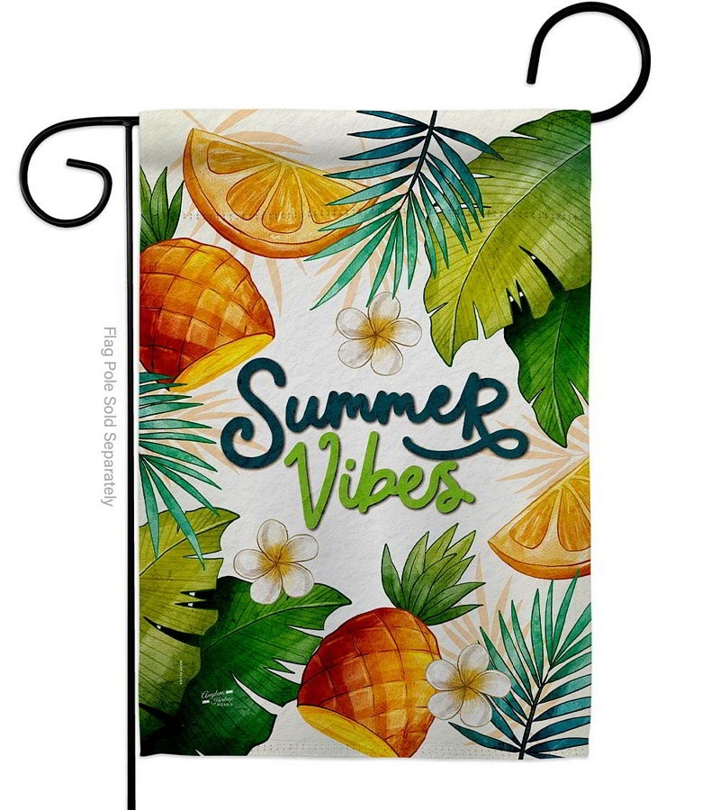 Tropical Vibes Garden Flag