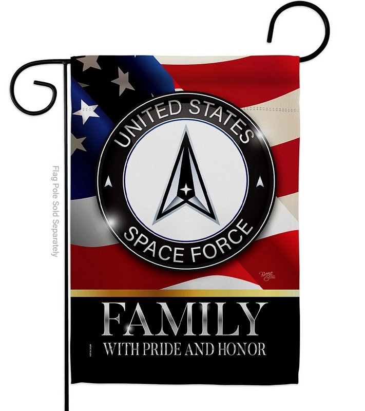 US Space Force Family Honor Garden Flag