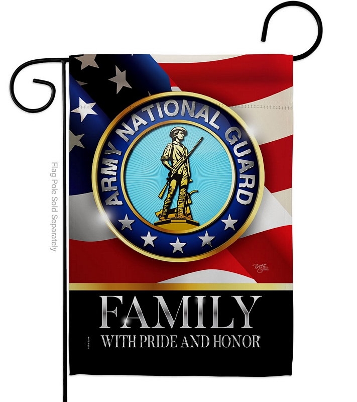 US Army National Guard Family Honor Garden Flag