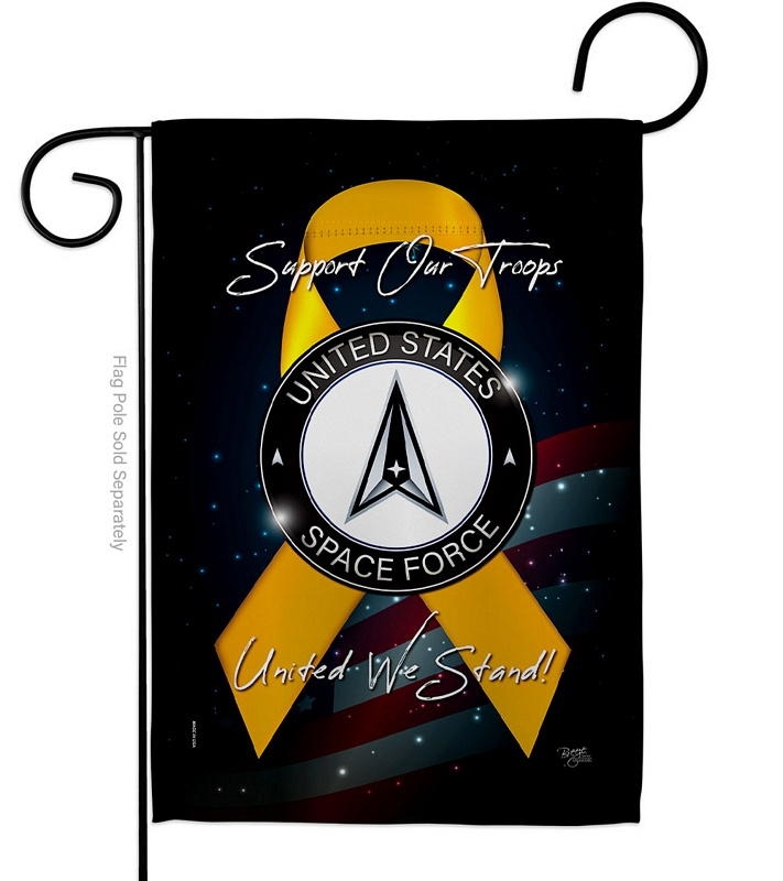 Support Space Force Garden Flag