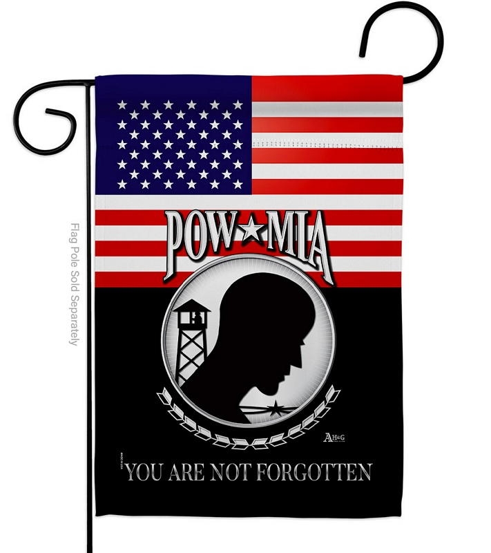 US POW MIA Garden Flag