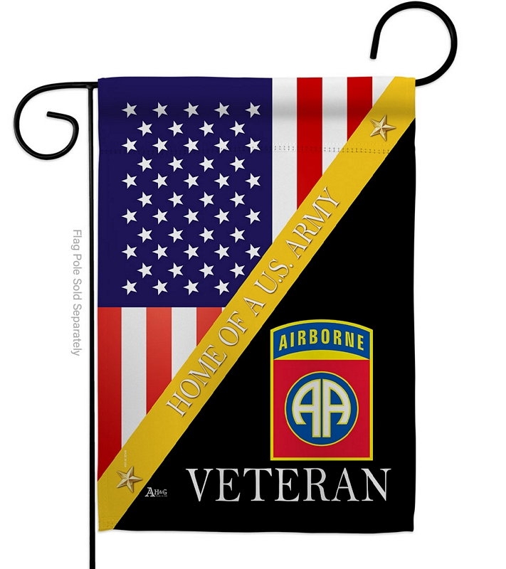 Home Of 82nd Airborne Garden Flag