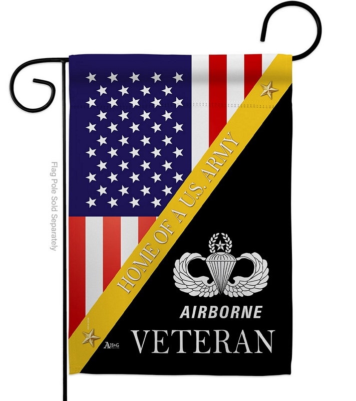 Home Of Airborne Garden Flag