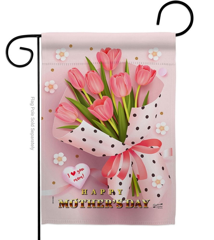 Mommy Day Bouquet Garden Flag