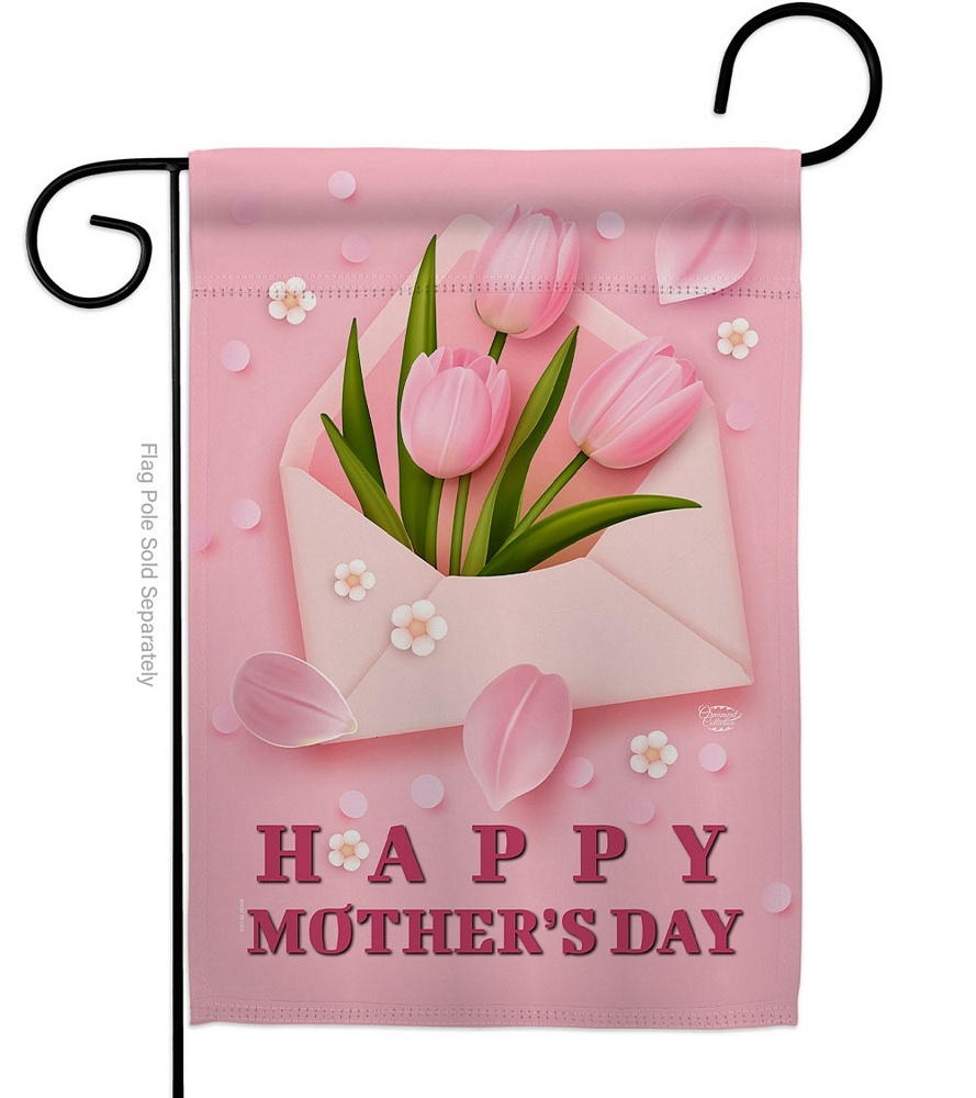 Mommy Day Mail Garden Flag