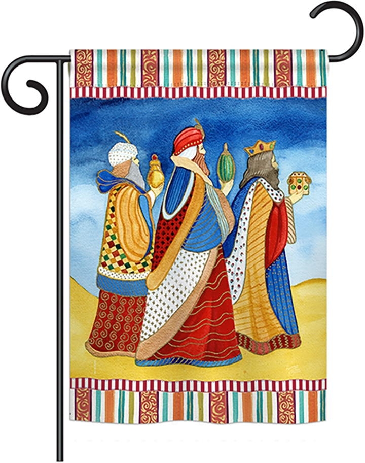 Three Wise Men Garden Flag