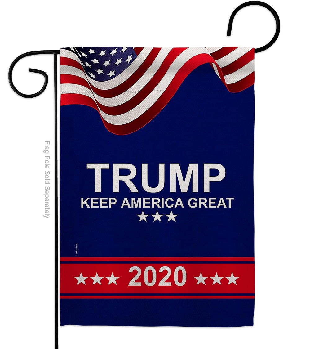 Trump Keep America Great Decorative Garden Flag