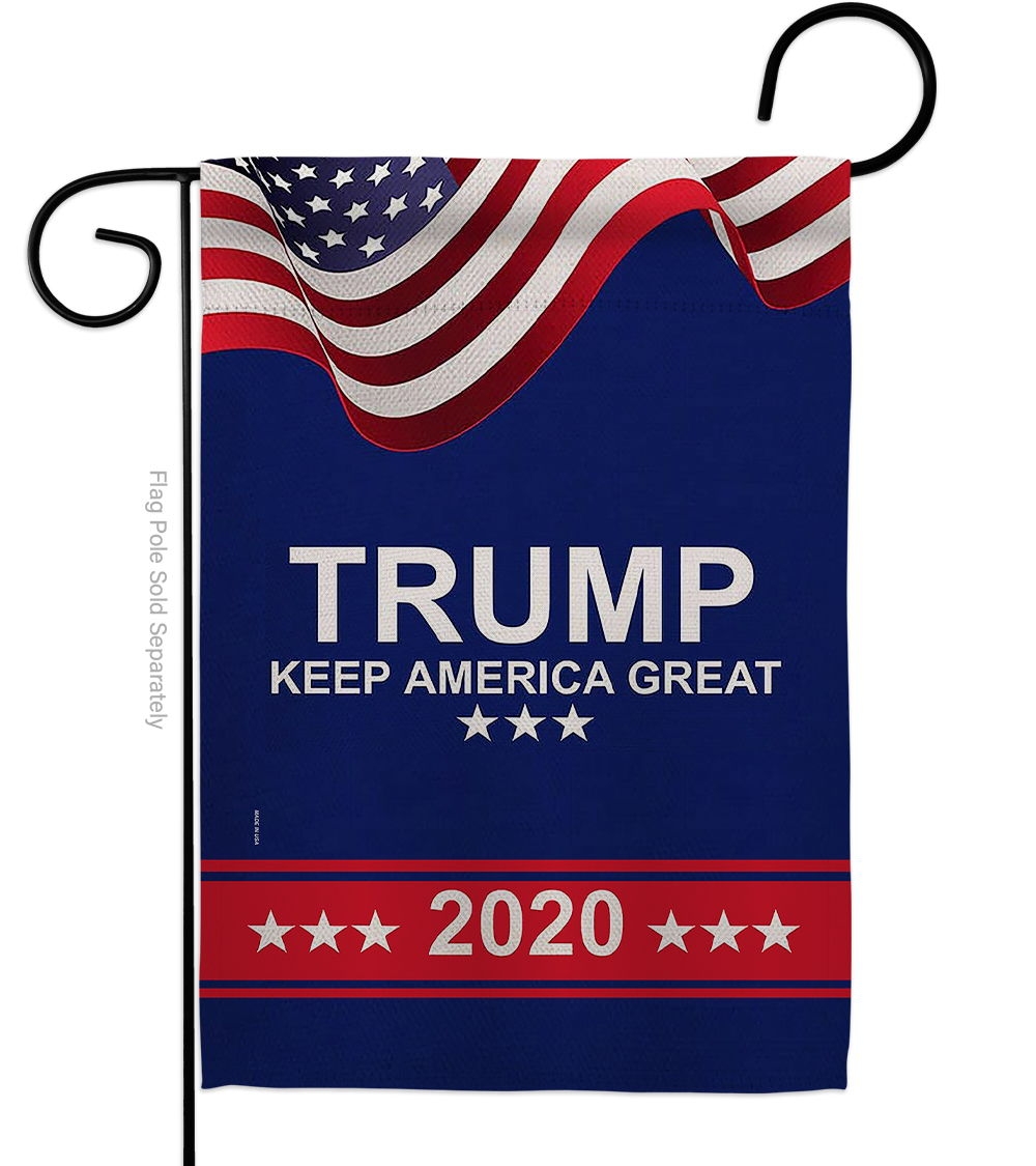 Trump Keep America Great 2020 Decorative Garden Flag