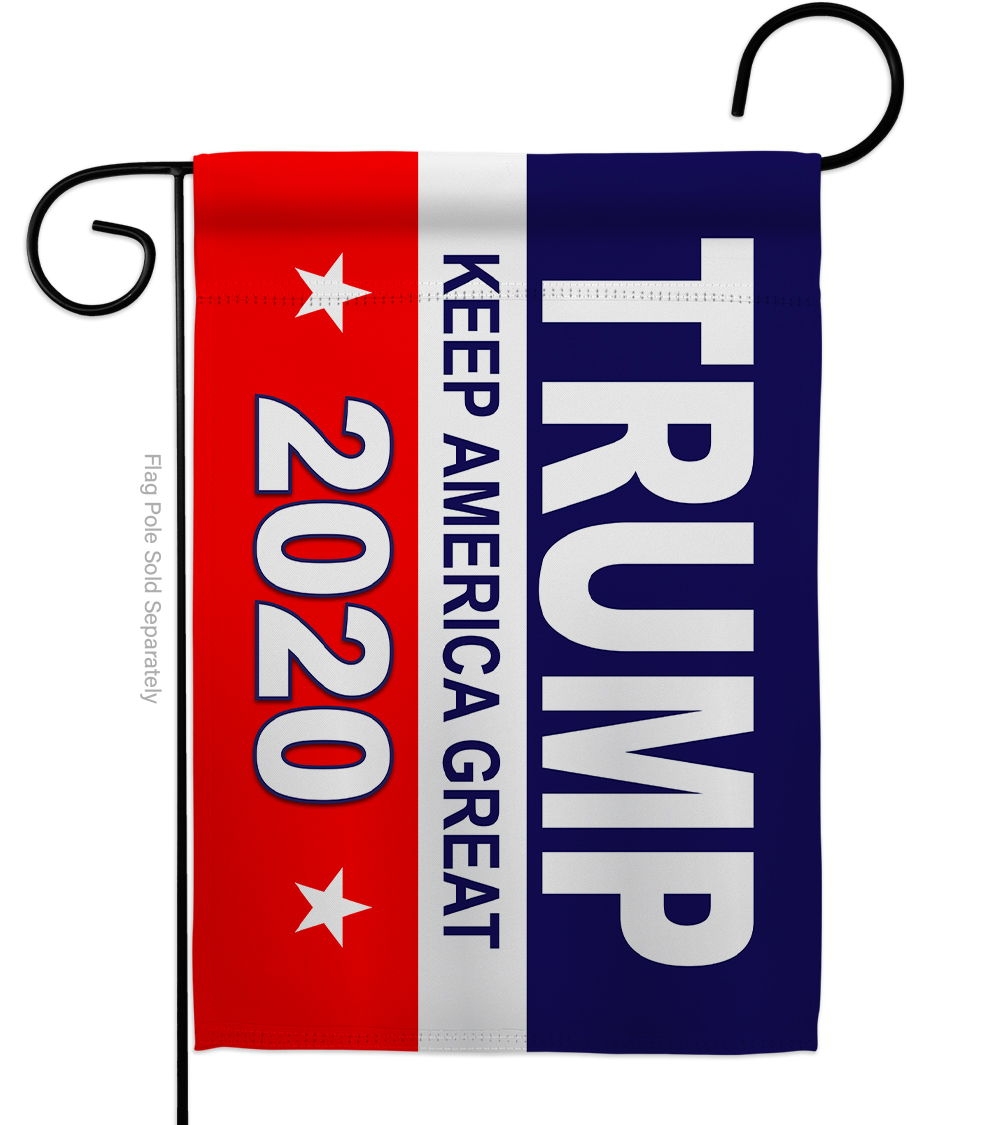 Trump Keep America Great Impressions Garden Flag