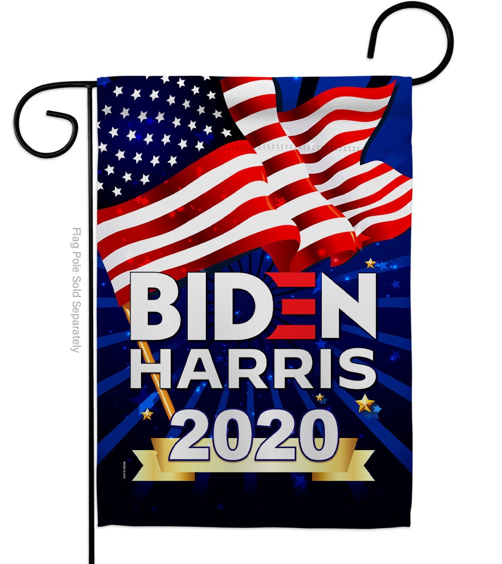 Biden Harris 2020 Garden Flag