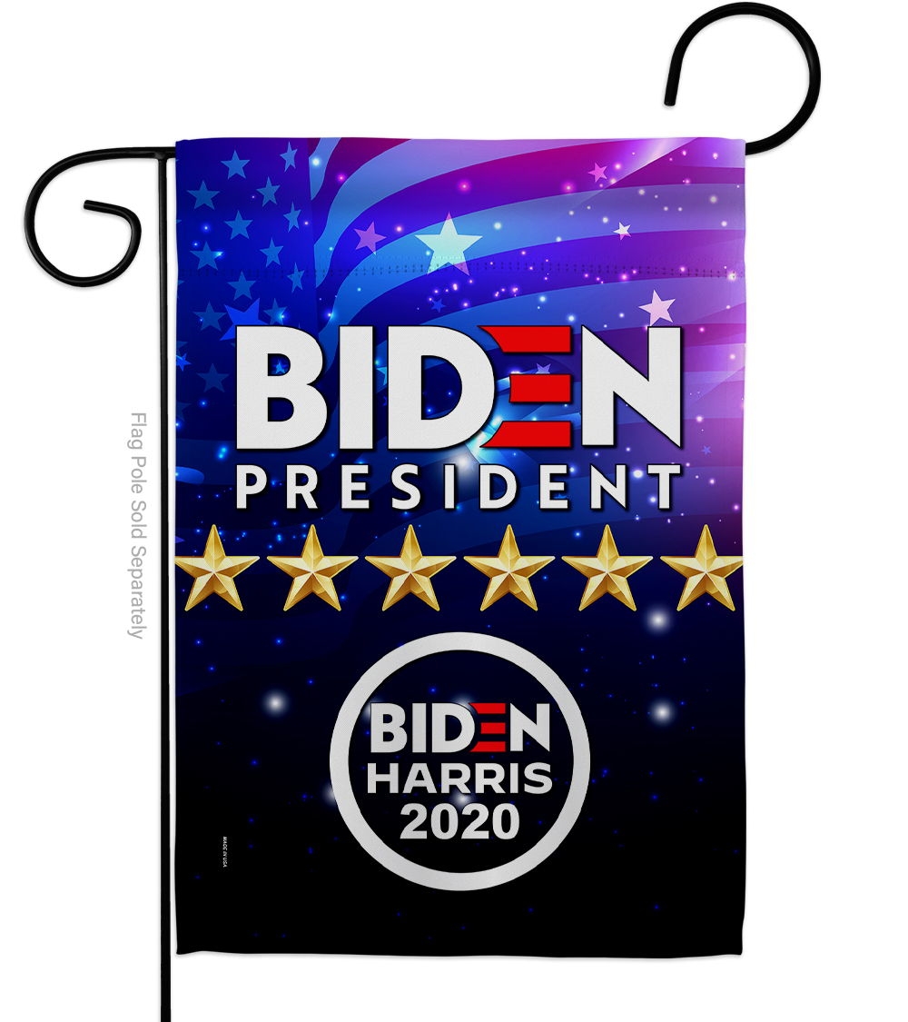 Biden Harris Garden Flag