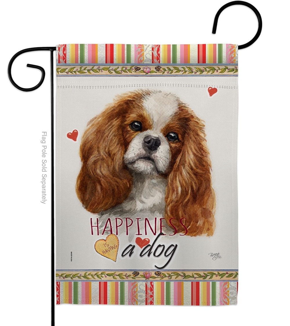 Comforter Spaniel Happiness Garden Flag