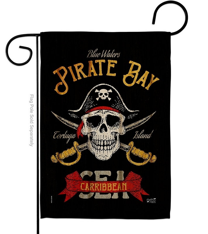 Pirate Bay Garden Flag