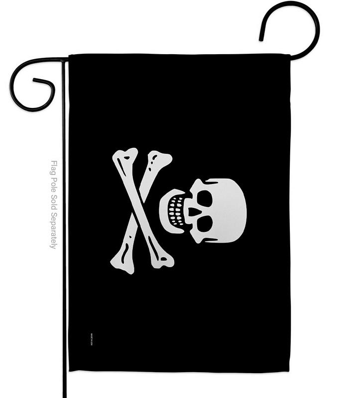 Pirate Of Samuel Bellamy Garden Flag