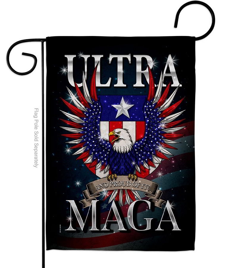 Proud MAGA Garden Flag