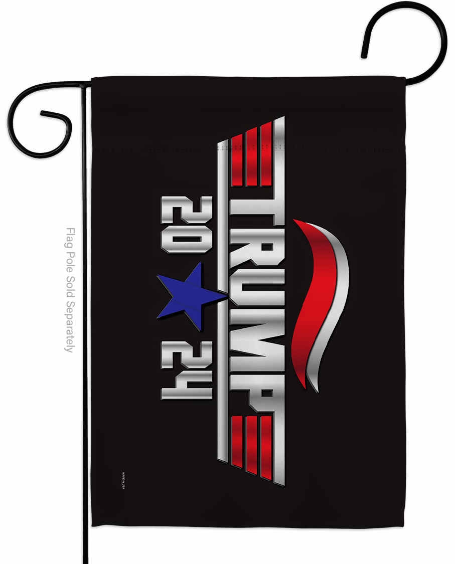 Top Trump Garden Flag